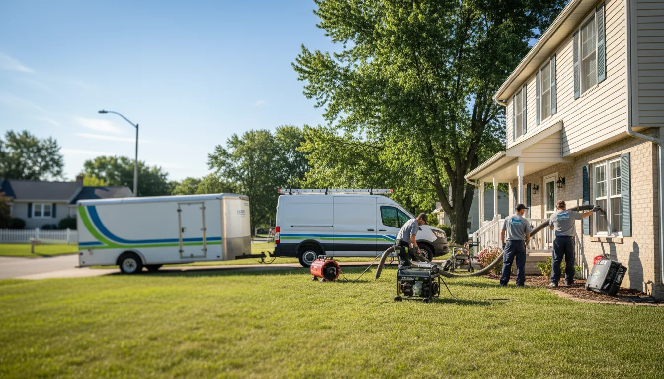 Flooded Basement Restoration And Cleanup With Repair in Colony, KS near me